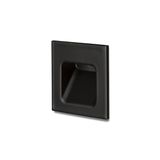 AMARO recessed black 230V LED 3W 60° 3000K