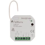 Radio multifunction relay, for installation without neutral wire, flush-mounted, 2 NO contacts