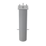 Anchoring tube L 156 B 156 H 596 colour: aluminium