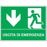 Safety sign - Al - Dimensions: 250x310 mm