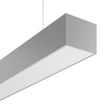 LESS IS MORE vario, 40 W, 5750 lm, 840, silver, DALI Pendant luminaire