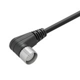 Sensor/actuator line, One end without connector, M23, Number of poles: 19, 10 m, Socket, angled, Shielded: No, LED: No, Sheath material: PUR, Halogen: No