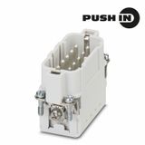 Contact insert (industry plug-in connectors), Male, 250 V, 16 A, Numbe