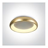 62134N/BGL/V BRUSHED GOLD PLAFO LED 30W CCTV IP20 230V DIM