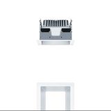 PANOS EVO Q140H 9W 840 LDO SM WH - LED ceiling-recessed luminaire