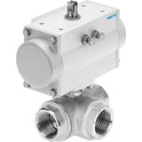 VZBM-A-1/4"-RP-25-F-3L-B2-PB20 Ball valve actuator unit