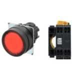 Pushbutton A22NL Ã˜22, bezel plastic, FLAT, Alternate, CAP COLOR Transp A2226926D