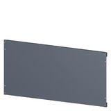 SIVACON, mounting plate, mounting with bracket, H: 600 mm, W: 1200 mm, zinc-plated The SIVACON