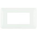 FRAME 4 MOD F/ ADAPTER 4 MOD WHITE