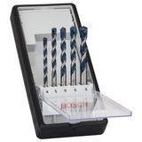 5-piece Robust Line CYL-5 concrete drill bit set 4; 5; 6; 6; 8 mm