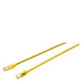IE TP Cord RJ45/RJ45, 4x2, 2xRJ45 plugs 4x2, CAT6A, 25 m
