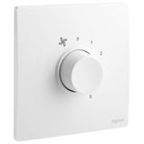 Mallia Senses - 1 gang 100 watts - 5 speeds Fan controller - 230 volts - Matt White