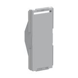 Adapter frame, traffic grey, Halogen free