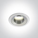 WHITE LED 10W IP54 CW 230V DARK LIGHT