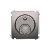 Switch with motion sensor, Inox, metallized