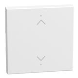 LIGHT NOW KEY COVER UP-DOWN  2 MODULE WHITE