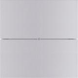 B.IQ push-button 2gang comf, KNX - B.IQ, al., al. anodised