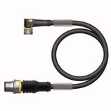 Actuator and Sensor Cable, PUR Extension Cable   PKW4M-P7X2-5-RSC4.4T/TXL