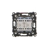 Temperature regulator with inner detector, black matt