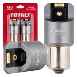 LED CANBUS PRO series PY21W 2x1860 SMD Amber 12V 24V AMIO-03594
