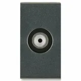2400 MHz female F-type connector coaxial outlet. Incoming  and outgoing connection with male F-type connector