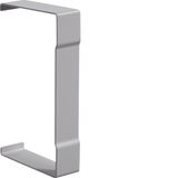 Joint cover for BR 68x130mm lid 80mm of sheet steel in light grey