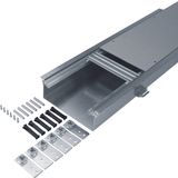 floor duct w. trough 250 90-130 dry care