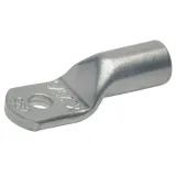 Uninsulated tube cable lug, 10 mm², 6.4 mm, M6, metal, 2R6