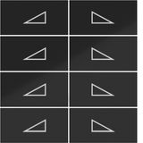KNX pushbutton cover, 8-V, high/low dimming, A.x/C.x, night black glossy.
