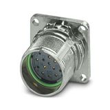 M23-17S1N8AW600S - Device connector front mounting