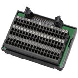 PLC interface wiring system with push-in plus technology and power sup