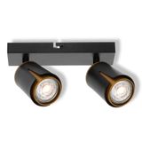 LED SPOT COLLAR 2XGU10 BK OSRAM