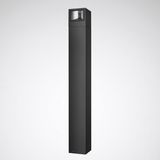 Bollard luminaires Skeo Q Reflector Anthracite ET 10,50W 700lm 70 asymmetric medium wide (AM) IP65 IK07 5 SDCM 7021340