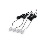 Parking assistant system TFT01 4,3" with HD-305 LED 4 sensors silver