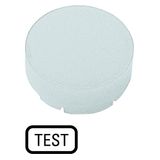 M22-XDLH-W-GB9 Button lens, raised white, TEST