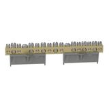 PRACTIBOX S 15 HOLES BRASS EARTH AND NEUTRAL TERMINAL BLOCKS