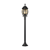 Elvo pole lamp 1-pc 100 cm E27 matt black