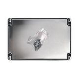 Enclosure ABS, grey cover, 187x122x90 mm, RAL7035