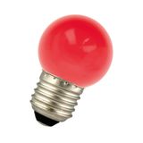 EcoPack LED Ball G45 E27 1W Red Bulk