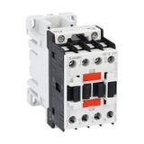 Three-pole contactor, IEC operating current Ie (AC3) = 18A, DC coil, 125VDC, 1NO auxiliary contact