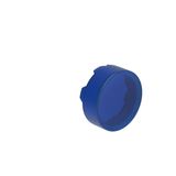 Extended lens for illuminated spring-return actuators, blue