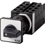 T0-8-15152/EZ Step switches, T0, 20 A, centre mounting, 8 contact unit(s), Contacts: 15, 45 °, maintained, Without 0 (Off) position, 1-5, Design number 15152