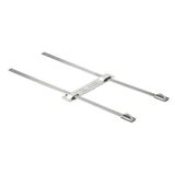 Stainless steel markers, Conductor and cable markers, 74 x 10 mm, silver