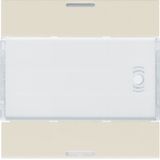 GALLERY BEIGE TILE 2 BUTTONS WITH LED