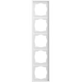 cov.fr. 5-g Gira F300 p.white m(lac.)