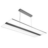 MODUS FLY4000,  direct/indirect, pendant, LED 857, rectangle 435x1227mm, DALI