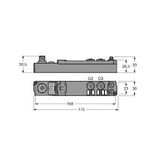 piconet stand-alone module for DeviceNet 2-channel Pulse Width Modulation (PWM)   SDNB-0002D-0002