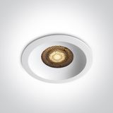 10130DH/W/V WHITE 30W CCTV HONEYCOMB IP20 230V DARK LIGHT