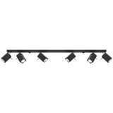CEILING LAMP MERIDA 6L BLACK GU10 6X40W IP20