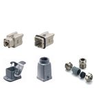 RockStar® HDC kits-Heavy-duty connectors, Kit, HA, Size: 1, Poles: 4, Screw connection, 400 V, 16 A, diecast aluminium, M 20